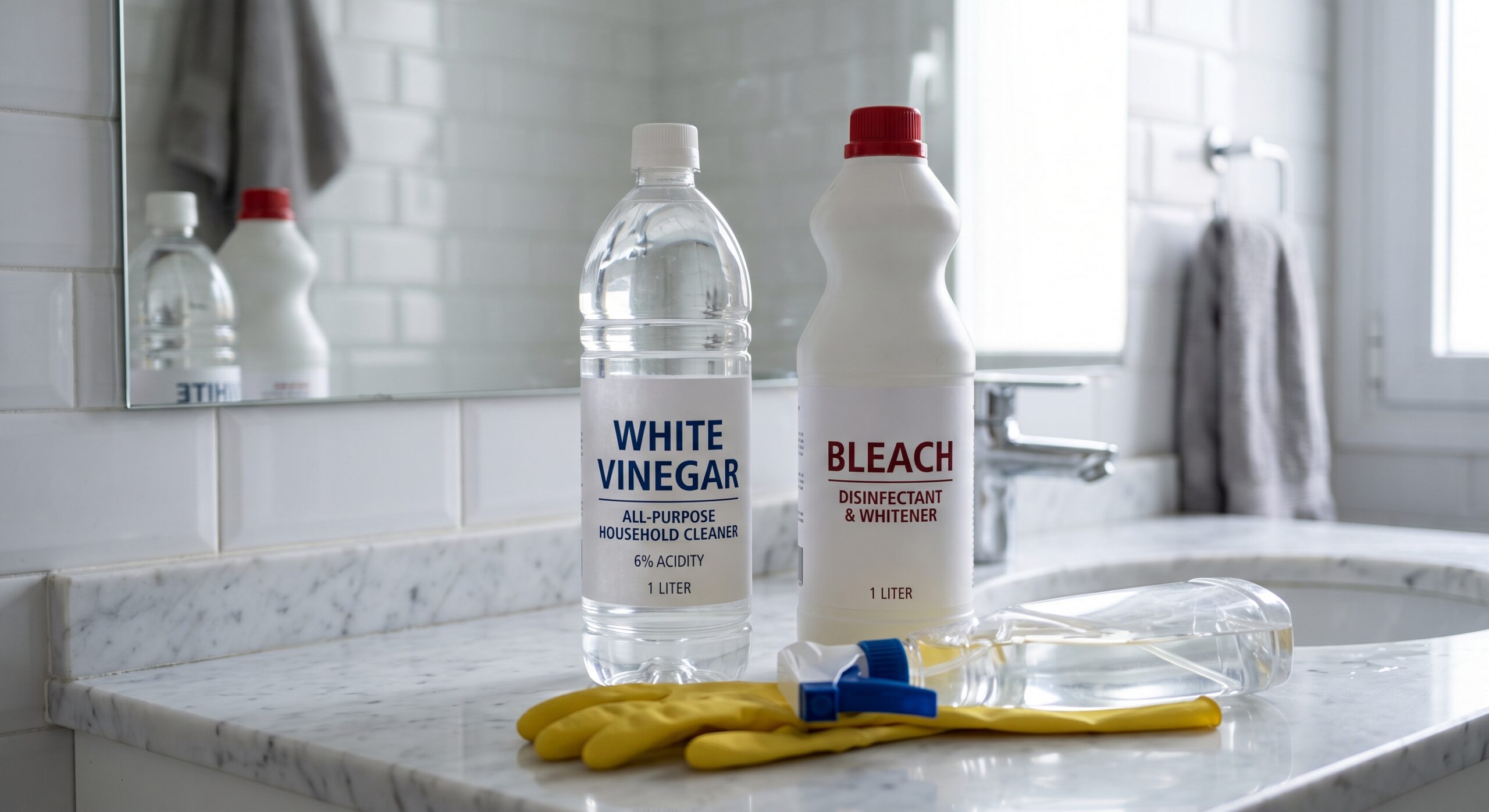 Vinegar vs. Bleach for Mold