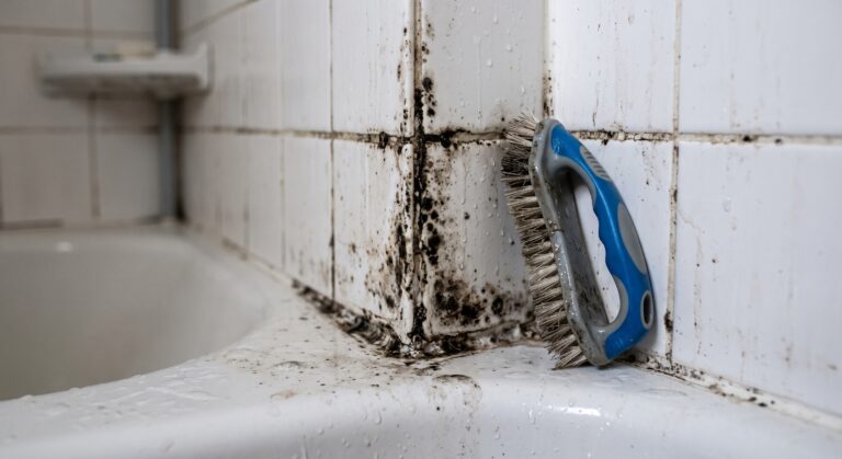 How to Get Mold Out of Grout and Caulk